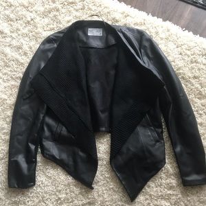 Ruff Hewn Faux Leather Jacket